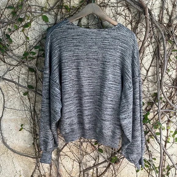 Free People Marble Knit Top